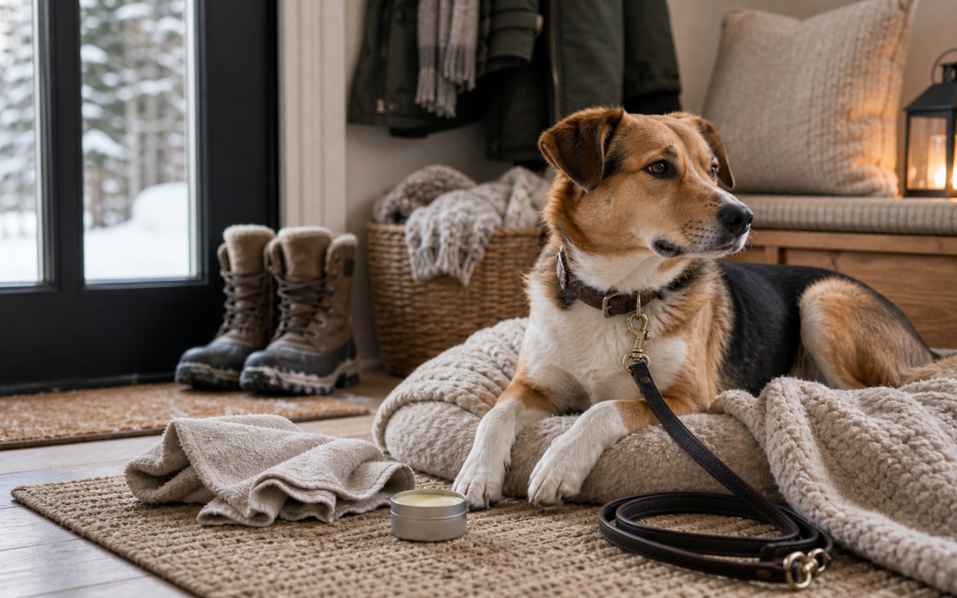Hund im Winter: Spaziergänge, Pfotenpflege und warme Ruheplätze