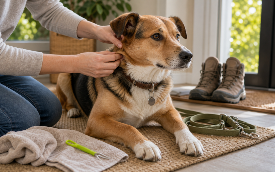 Zeckenzeit beim Hund: Kontrollieren, vorbeugen und ruhig bleiben