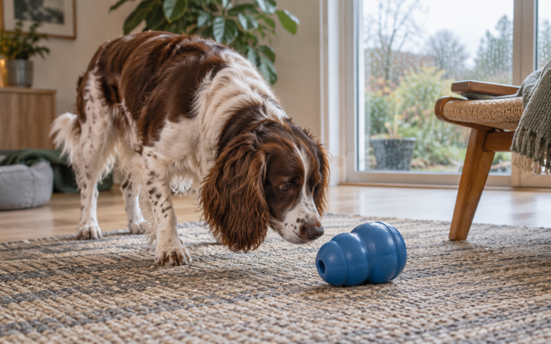 Einfache Suchspiele für Hunde drinnen: Kleine Aufgaben für Regentage
